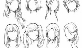 动漫人物头发,探寻动漫人物头发的独特魅力